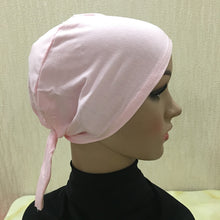 Load image into Gallery viewer, Full Cover Inner Muslim Cotton Hijab Cap Islamic Head Wear Hat Underscarf Bone Bonnet Turkish Scarves Muslim Headcover - hameshasastastore