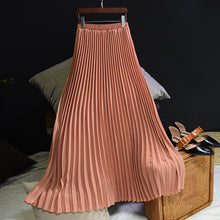 Load image into Gallery viewer, Muslim Pleated Abaya Fashion Muslim Skirt Jupe Musulman Clothing Women Long Skirt For Muslim - hameshasastastore