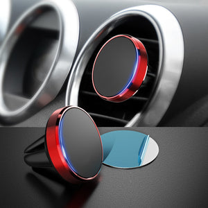 Wholesale Magnetic Phone Holder For Samsung S8 Car Air Vent Mount Universal Mobile Smartphone Stand Magnet Support Cell Holder - hameshasastastore