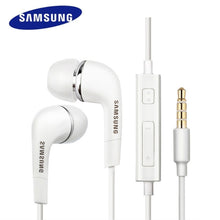 Load image into Gallery viewer, 3.5mm Samsung Earphones EHS64 Headsets With Built-in Microphone In-Ear Wired Earphone For Smartphones with free gift - hameshasastastore