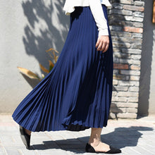 Load image into Gallery viewer, Muslim Pleated Abaya Fashion Muslim Skirt Jupe Musulman Clothing Women Long Skirt For Muslim - hameshasastastore