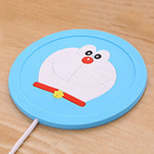 Load image into Gallery viewer, USB Warmer Gadget Cartoon Silicone thin Cup-Pad Coffee Tea Drink usb Heater Tray Mug Pad nice Gift - hameshasastastore
