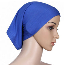 Load image into Gallery viewer, 2019 Newest Islamic Muslim Women&#39;s Head Scarf Cotton Underscarf Hijab Cover Headwrap Bonnet Plain Hijabs - hameshasastastore