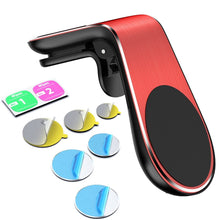 Load image into Gallery viewer, Magnetic Car Phone Holder For IPhone Huawei Samsung Xiaomi Mobile Phone Car Air Vent Magnet Mount Stand For Huawei P30 20 Luxury - hameshasastastore