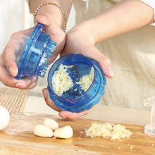 Load image into Gallery viewer, Manual Garlic Press Rocker with Handle Stainless Steel Garlic Crusher Squeezer Slicer Mincer Chopper Kitchen Gadget Tool - hameshasastastore
