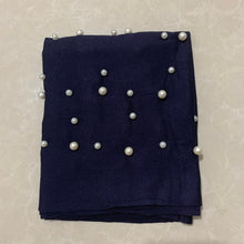 Load image into Gallery viewer, 2020 women stretch cotton turban Caps India hat female head Wraps islamic headscarf bonnet pearls turban hijab muslim turbantes - hameshasastastore