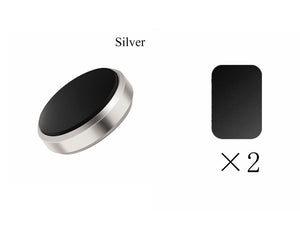 Magnetic Car Phone Stand SmallDashboard Magnet Holder Steering Wheel Wall-mounted Phone for IPhone Samsung Xiaomi Multiple Uses - hameshasastastore
