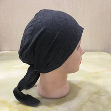 Load image into Gallery viewer, Full Cover Inner Muslim Cotton Hijab Cap Islamic Head Wear Hat Underscarf Bone Bonnet Turkish Scarves Muslim Headcover - hameshasastastore