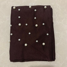 Load image into Gallery viewer, 2020 women stretch cotton turban Caps India hat female head Wraps islamic headscarf bonnet pearls turban hijab muslim turbantes - hameshasastastore