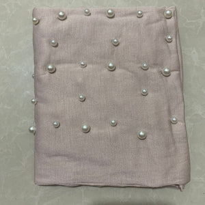 2020 women stretch cotton turban Caps India hat female head Wraps islamic headscarf bonnet pearls turban hijab muslim turbantes - hameshasastastore