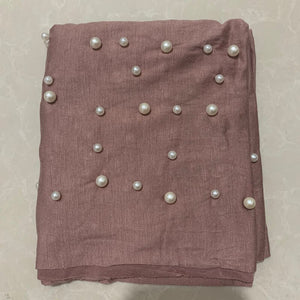 2020 women stretch cotton turban Caps India hat female head Wraps islamic headscarf bonnet pearls turban hijab muslim turbantes - hameshasastastore