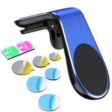 Load image into Gallery viewer, Magnetic Car Phone Holder For IPhone Huawei Samsung Xiaomi Mobile Phone Car Air Vent Magnet Mount Stand For Huawei P30 20 Luxury - hameshasastastore