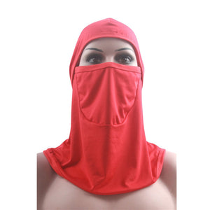 Muslim Women Veil Face Cover Hijab Scarf Turban Hat One Piece Amira Head Wrap Cover Headscarf Burqa Niqab Headwear Ramadan Arab - hameshasastastore