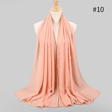 Load image into Gallery viewer, 2020 New Product Diamond chiffon Women Long Hijab Scarf Muslim Lady Hijab Caps Islam Clothing Turkish Turban Shawl Headscarves - hameshasastastore