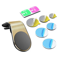 Load image into Gallery viewer, Magnetic Car Phone Holder For IPhone Huawei Samsung Xiaomi Mobile Phone Car Air Vent Magnet Mount Stand For Huawei P30 20 Luxury - hameshasastastore
