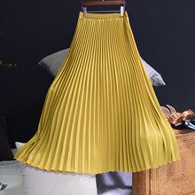 Load image into Gallery viewer, Muslim Pleated Abaya Fashion Muslim Skirt Jupe Musulman Clothing Women Long Skirt For Muslim - hameshasastastore