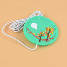 Load image into Gallery viewer, USB Warmer Gadget Cartoon Silicone thin Cup-Pad Coffee Tea Drink usb Heater Tray Mug Pad nice Gift - hameshasastastore