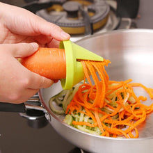 Load image into Gallery viewer, Kitchen Tools Accessories Spiral Vegetable Shred Device Gadget Funnel Slicer Cooking Salad Carrot Radish Cutter Kitchen Tools - hameshasastastore
