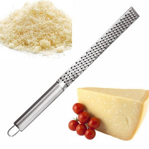 New Stainless Lemon Cheese Vegetable Zester Grater Peeler Slicer Kitchen Tool Gadgets Fruit Vegetable Chopper - hameshasastastore