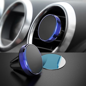 Wholesale Magnetic Phone Holder For Samsung S8 Car Air Vent Mount Universal Mobile Smartphone Stand Magnet Support Cell Holder - hameshasastastore