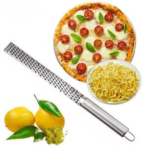 New Stainless Lemon Cheese Vegetable Zester Grater Peeler Slicer Kitchen Tool Gadgets Fruit Vegetable Chopper - hameshasastastore