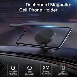 Magnetic Car Phone Stand Dashboard Phone New Luxury Stand Holder for IPhone for Huawei Lite Magnet Air Hole Handle Installation - hameshasastastore