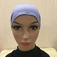 Load image into Gallery viewer, Full Cover Inner Muslim Cotton Hijab Cap Islamic Head Wear Hat Underscarf Bone Bonnet Turkish Scarves Muslim Headcover - hameshasastastore