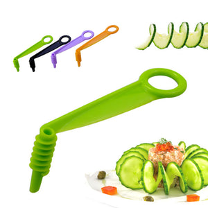 Carrot Spiral Slicer Kitchen Gadget Vegetable Magic Peeler Cutting Potato Cutter Cook Accessory Slicer Salad Grater Food Chopper - hameshasastastore