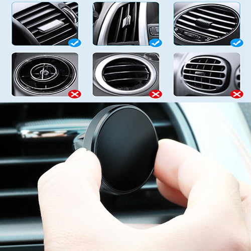 Wholesale Magnetic Phone Holder For Samsung S8 Car Air Vent Mount Universal Mobile Smartphone Stand Magnet Support Cell Holder - hameshasastastore