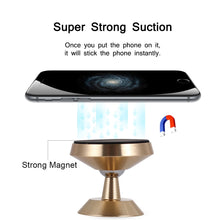 Load image into Gallery viewer, Magnetic Car Phone Stand Dashboard Phone New Luxury Stand Holder for IPhone for Huawei Lite Magnet Air Hole Handle Installation - hameshasastastore
