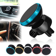 Load image into Gallery viewer, Magnetic Car Phone Holder Universal Car Air Vent Magnet Stand in Car for Iphone Hauwei Samsung Xiaomi Magnetic Wall Holde Stand - hameshasastastore