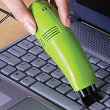 Load image into Gallery viewer, New Style Small Portable Durable USB Vacuum Cleaner Brush Dust Collector Computer Keyboard Phone Universal Cleaning Gadgets - hameshasastastore