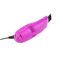 Load image into Gallery viewer, New Style Small Portable Durable USB Vacuum Cleaner Brush Dust Collector Computer Keyboard Phone Universal Cleaning Gadgets - hameshasastastore