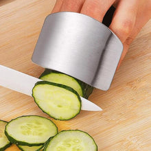 Load image into Gallery viewer, 1 Pcs Finger Guard Protect Finger Hand Cut Hand Protector Knife Cut Finger Protection Tool Stainless Steel Kitchen Tool Gadgets - hameshasastastore