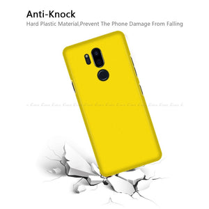 Hard PC Matte Phone Case Ultra Thin Slim Plastic Back Cover For LG Q7 Q7a Q6a Q6 Noir Prime Alpha Q8 G8 G7 G6 Plus ThinQ G5 SE - hameshasastastore