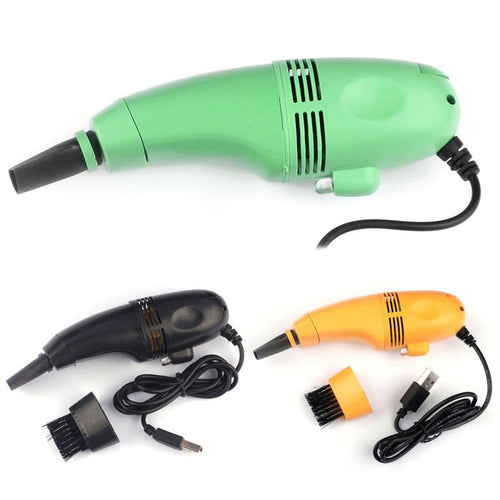 BINMER Keyboard Cleaner USB Mini Vacuum Cleaner Designed For Cleaning Computer Keyboard Phone Use Super Clean High Tech L0531 #D - hameshasastastore