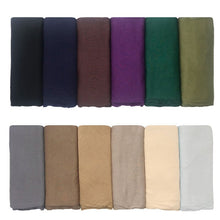 Load image into Gallery viewer, Multicolor Soft Cotton Muslim Headscarf Instant Jersey Hijab Full Cover Cap Wrap Scarf Islamic Shawls Women Turban Head Scarves - hameshasastastore