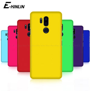 Hard PC Matte Phone Case Ultra Thin Slim Plastic Back Cover For LG Q7 Q7a Q6a Q6 Noir Prime Alpha Q8 G8 G7 G6 Plus ThinQ G5 SE - hameshasastastore