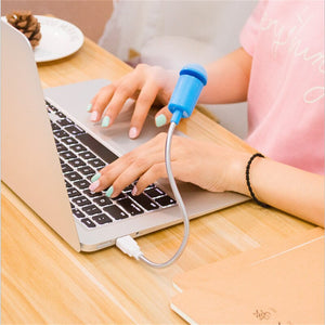 BinFul Mini USB Fan gadgets Flexible Cool For laptop PC Notebook high quality For Laptop Desktop PC Computer - hameshasastastore