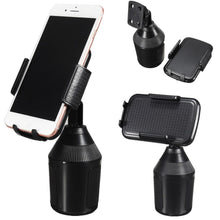 Load image into Gallery viewer, Universal Adjustable Cup Holder Auto Mount For Cell Phones Weather Tech Tumbler Holders - hameshasastastore