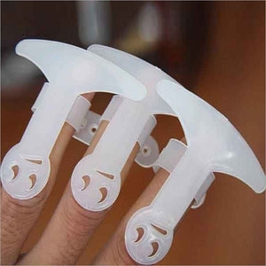 Kitchen Accessories Plastic Finger Guard Protect Your Finger Hand Not Hurt Cut Vegetable Tools Safety Finger Protector Gadget - hameshasastastore