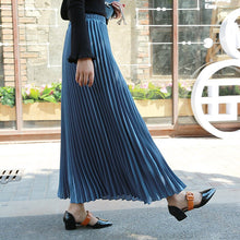 Load image into Gallery viewer, Muslim Pleated Abaya Fashion Muslim Skirt Jupe Musulman Clothing Women Long Skirt For Muslim - hameshasastastore