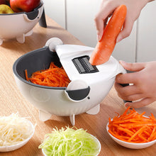 Load image into Gallery viewer, Multifunctional Vegetable Slicer Household Shredder Chip Grater Chopper Kitchen Tools Gadgets Vegetable Cutter Draining Basket - hameshasastastore