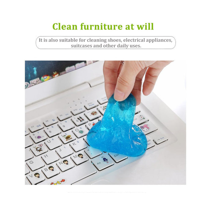 Keyboard Cleaner Fast Cleaning Glue High Tech Cleaner Keyboard Car Wipe Clean Slimy Gel For Phone Laptop Keyboard - hameshasastastore