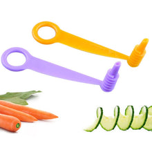 Load image into Gallery viewer, Carrot Spiral Slicer Kitchen Gadget Vegetable Magic Peeler Cutting Potato Cutter Cook Accessory Slicer Salad Grater Food Chopper - hameshasastastore